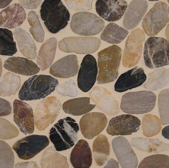 MSI - Rio Lago - Mix River Pebbles Pattern 10mm