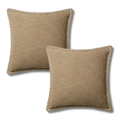 Loloi - PLL0109 Taupe - Pillow Set