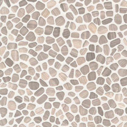 MSI - Rio Lago - White Oak Pebbles Tumbled Pattern 10mm