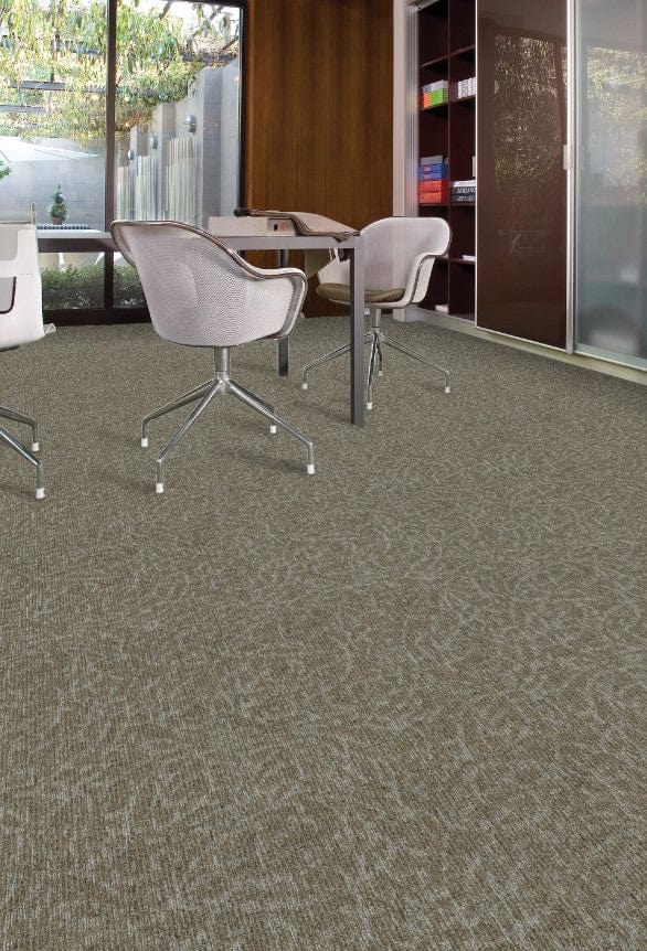 Carpet Tile Aladdin - Meandering Trail - Birch - Carpet Tile Aladdin