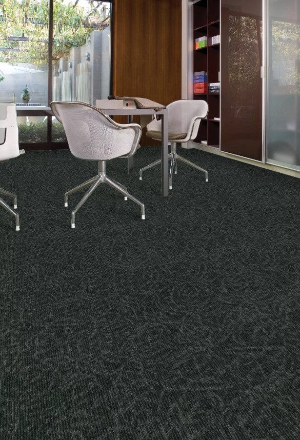 Carpet Tile Aladdin - Meandering Trail - Cinder - Carpet Tile Aladdin