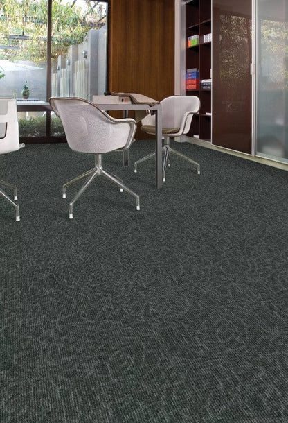 Carpet Tile Aladdin - Meandering Trail - Granite - Carpet Tile Aladdin