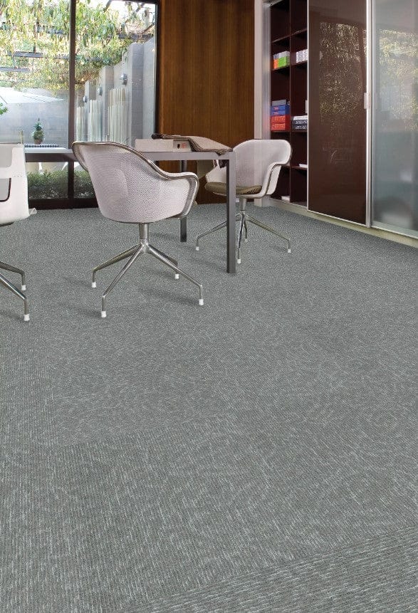 Carpet Tile Aladdin - Meandering Trail - Tundra - Carpet Tile Aladdin