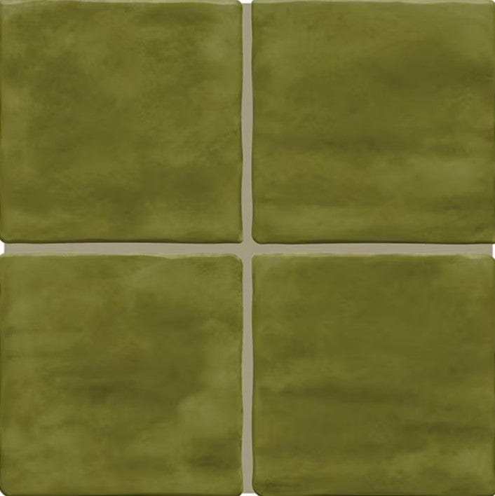 Ceramic Tile Daltile - Artcrafted - Fern 4x4 - Ceramic Wall Tile Daltile