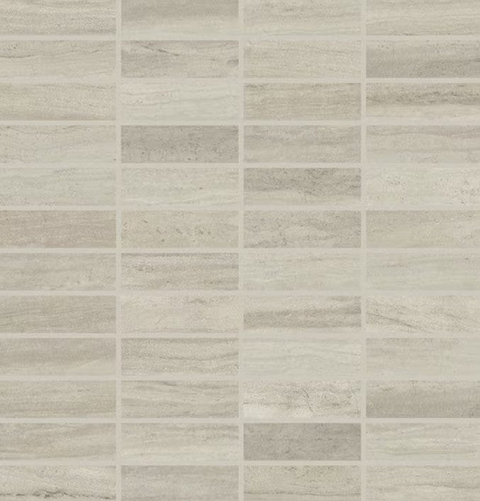 Ceramic Tile Daltile - Articulo - Column Grey - Glazed Ceramic  1x3 Mosaic Daltile