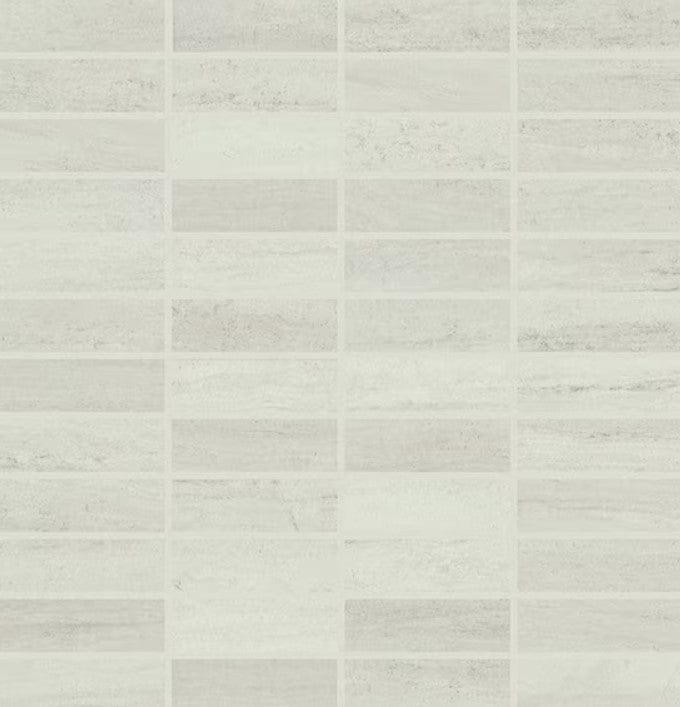 Ceramic Tile Daltile - Articulo - Editorial White - Glazed Ceramic  1x3 Mosaic Daltile