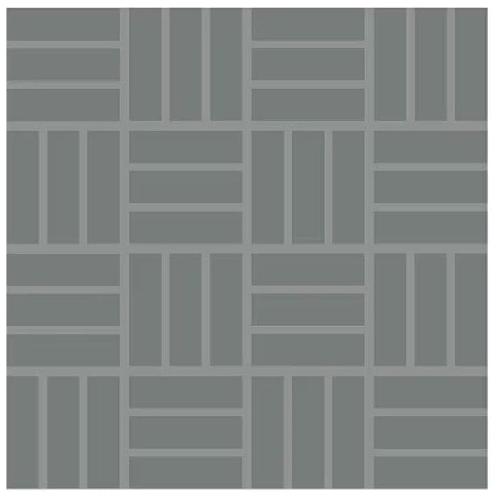 Ceramic Tile Daltile - Color Wheel Mosaic - Suede Gray 1 x 3 Lattice Weave Mosaic Daltile