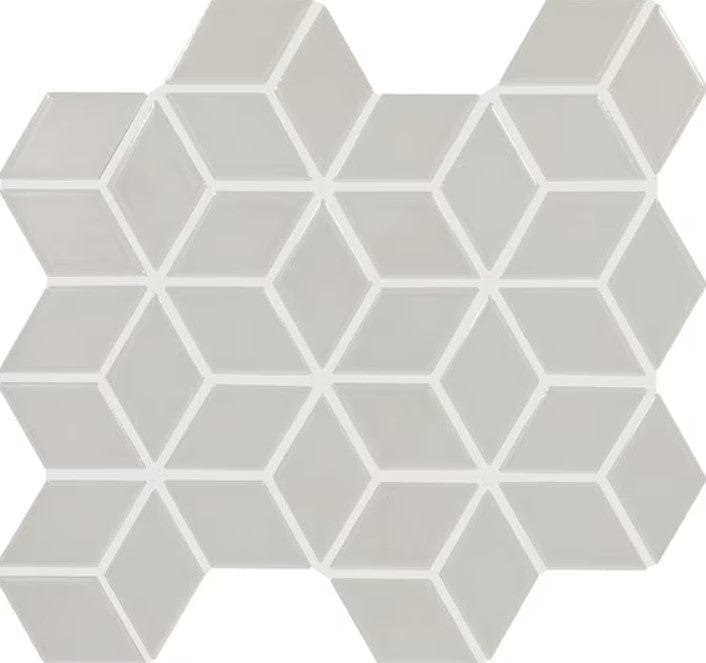 Ceramic Tile Daltile - Color Wheel™ Retro - Desert Gray 3D Cube Daltile