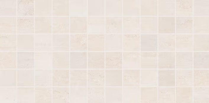 Ceramic Tile Daltile - Cove Creek - Off White 2x2 - Glazed Ceramic Mosaic Daltile