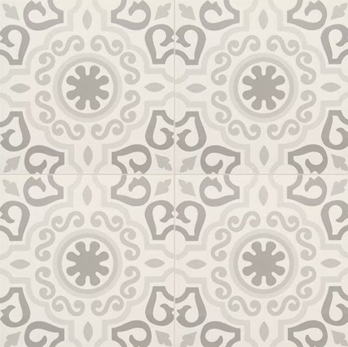 Ceramic Tile Daltile - Memoir - Crystal Grey 12x12 - Glazed Ceramic Tile Daltile