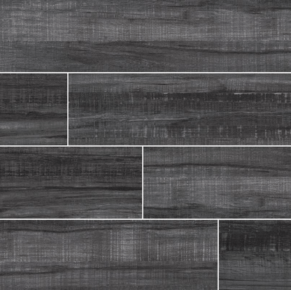 Ceramic Tile MSI - Belmond - Obsidian - Ceramic Wood Look Tile MSI International