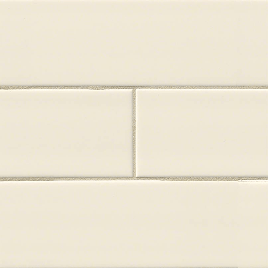 MSI Domino Gray Glossy 4 in. x 16 in. Glossy Ceramic Wall Tile