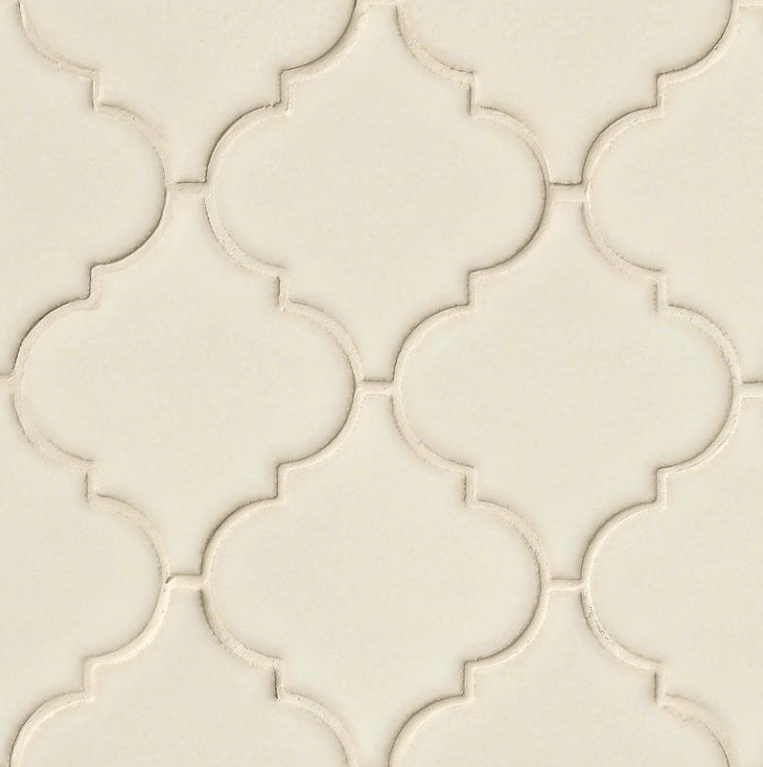 Ceramic Tile MSI - Highland Park - Antique White - Arabesque Tile MSI