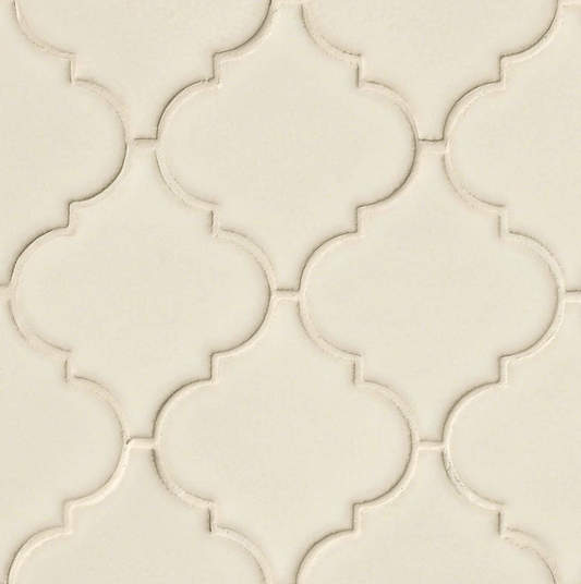 Ceramic Tile MSI - Highland Park - Antique White - Arabesque Tile MSI