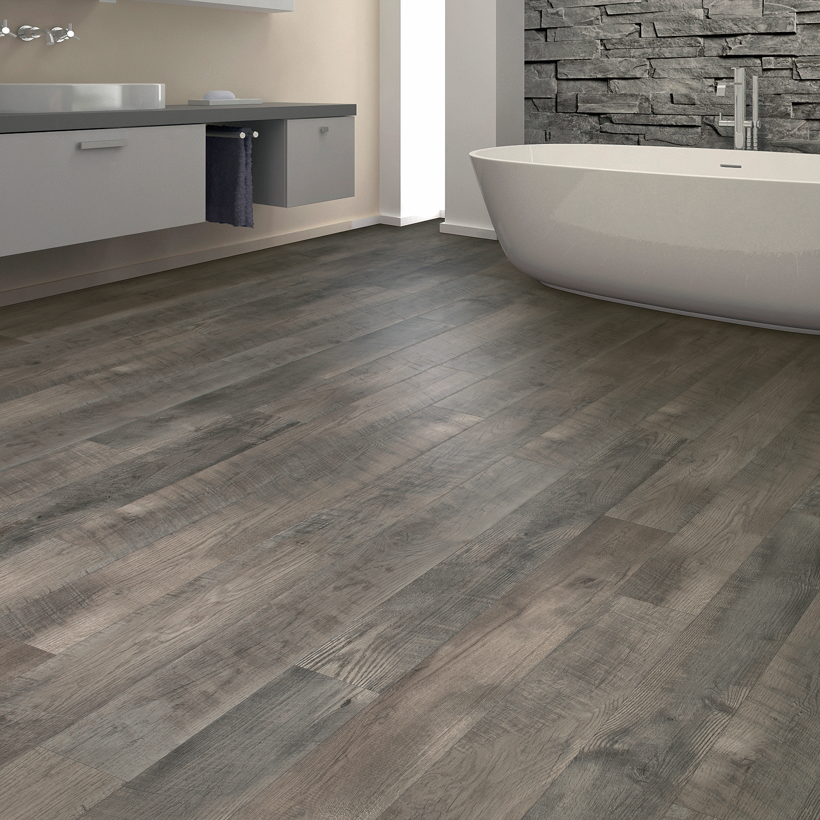 Laminate Aladdin - RevWood Plus - Contemporary Craft - Deepened Oak - Laminate Aladdin