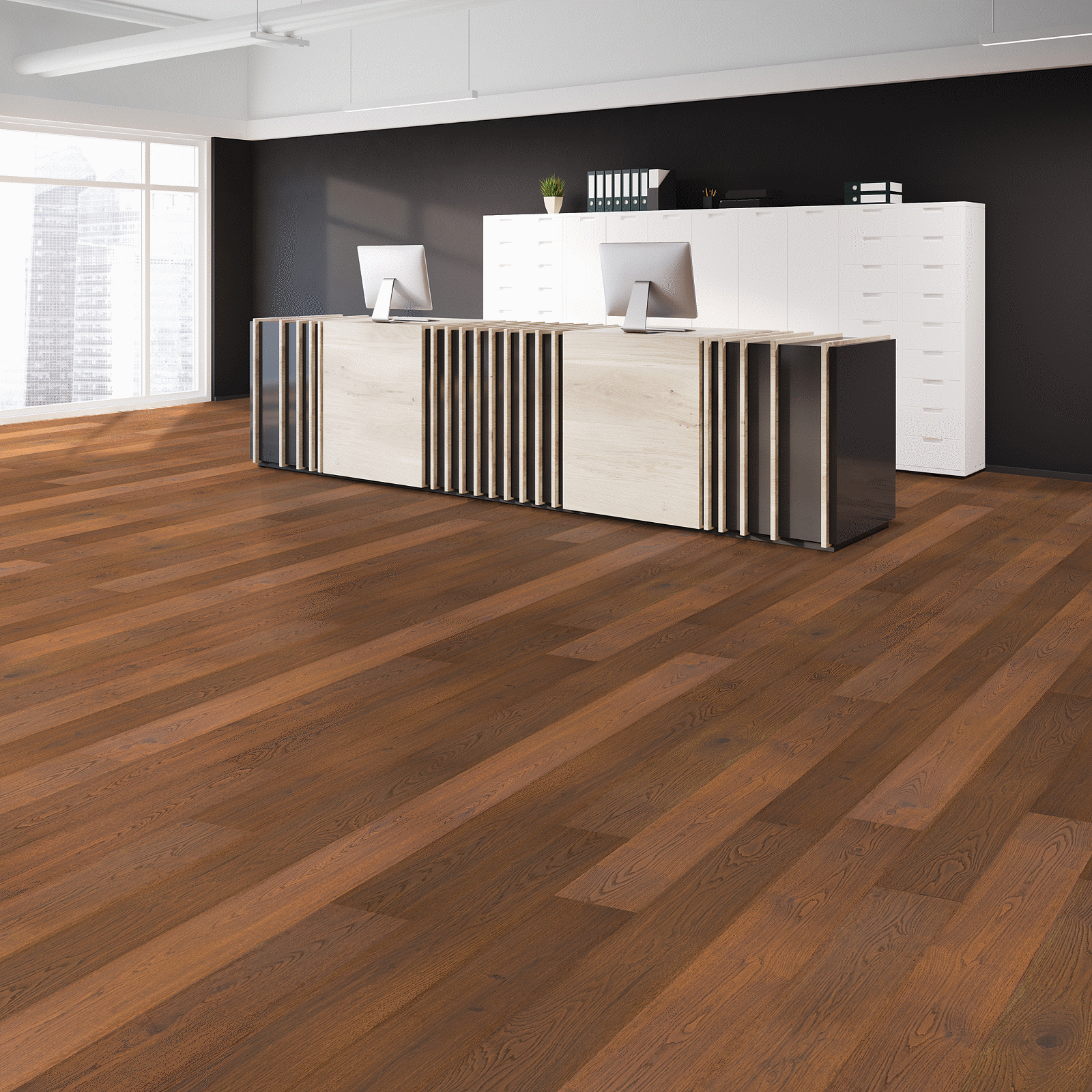 Laminate Aladdin - RevWood Plus - Popular Commentary - Cinnamon Oak - Laminate Aladdin