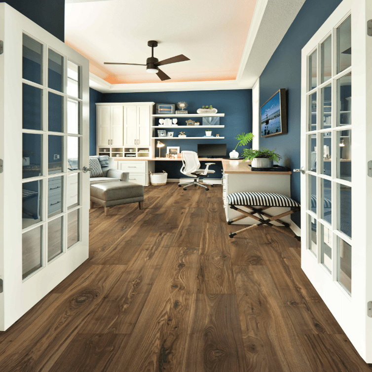 Laminate Mohawk - RevWood Premier - Morena Bluffs - Cliffside Pecan - Laminate Flooring Mohawk