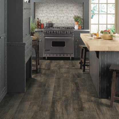 Luxury Vinyl Plank Mohawk - SolidTech - Eastbrook Valley - Baywood Brown - Luxury Vinyl Plank Mohawk