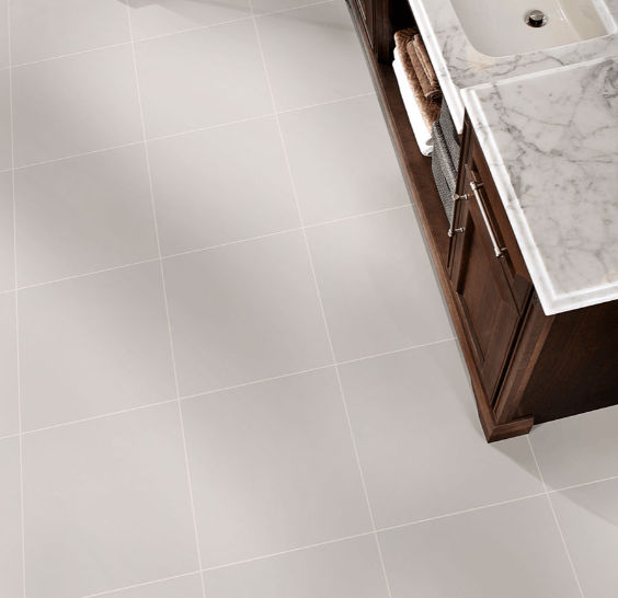 Adella White 18 in. X 18 in. Glazed Porcelain Floor and Wall Tile