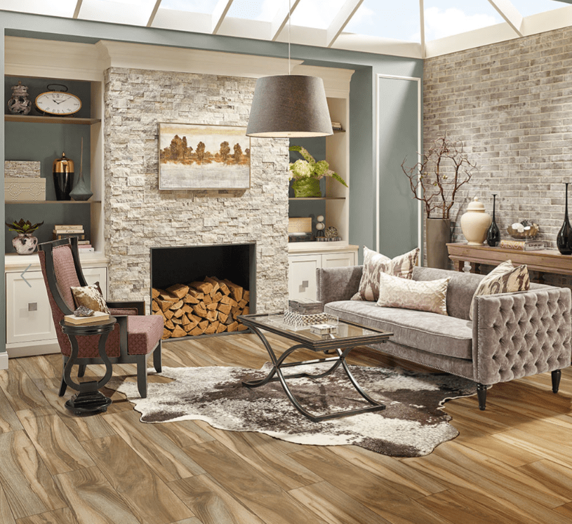 Porcelain Tile MSI - Aspenwood - Café - Porcelain Wood Look Tile MSI International