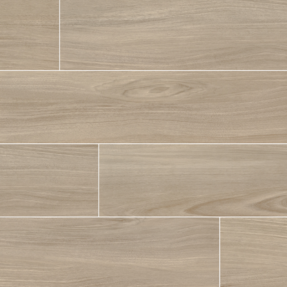 Porcelain Tile MSI - Braxton - Saddle - Porcelain Wood Tile MSI International