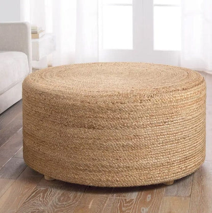 Poufs Jaipur Living - Saba Stool SBT02 - Poufs Jaipur Living