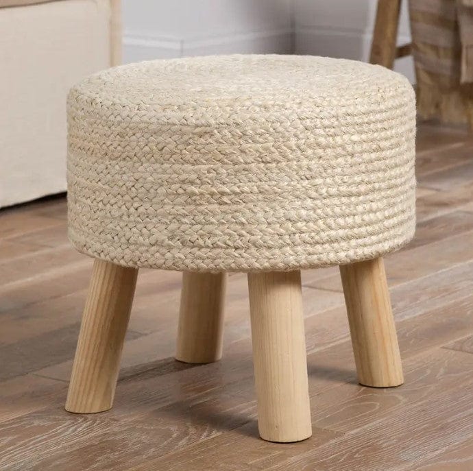 Poufs Jaipur Living - Saba Stool SBT03 - Poufs Jaipur Living