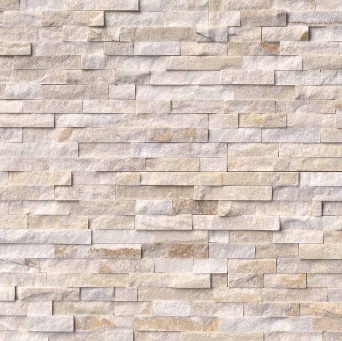 Stacked Stone MSI - RockMount Stacked Stone - Arctic Golden Splitface Panel 6x24 MSI