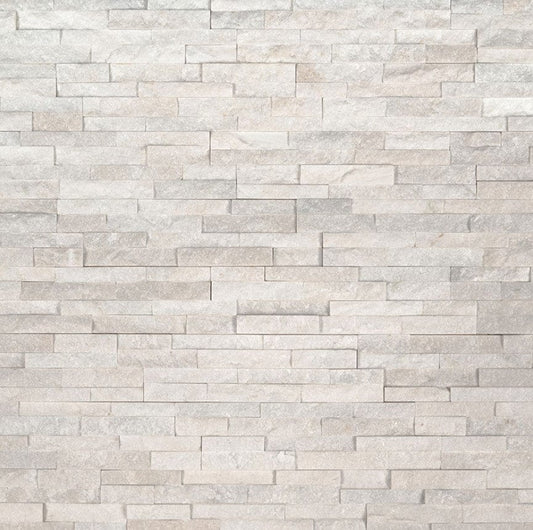 Stacked Stone MSI - RockMount Stacked Stone - Arctic White Mini Panel 4.5x16 MSI