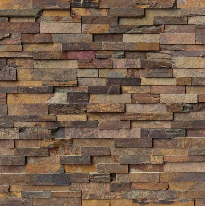 Stacked Stone MSI - RockMount Stacked Stone - California Gold Panel 6x24 MSI