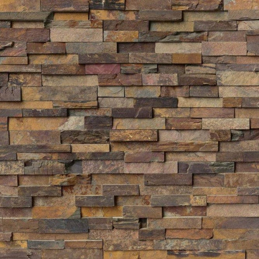 Stacked Stone MSI - RockMount Stacked Stone - California Gold Panel 6x24 MSI