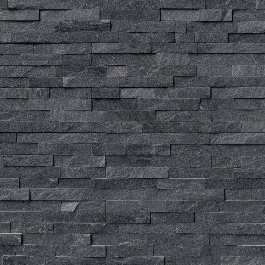 Stacked Stone MSI - RockMount Stacked Stone - Coal Canyon Panel 6x24 MSI