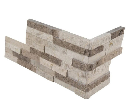 Stacked Stone MSI - RockMount Stacked Stone - Colorado Cream Corner "L" 6x18 MSI