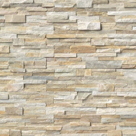 Stacked Stone MSI - RockMount Stacked Stone - Golden Honey Panel 6x24 MSI