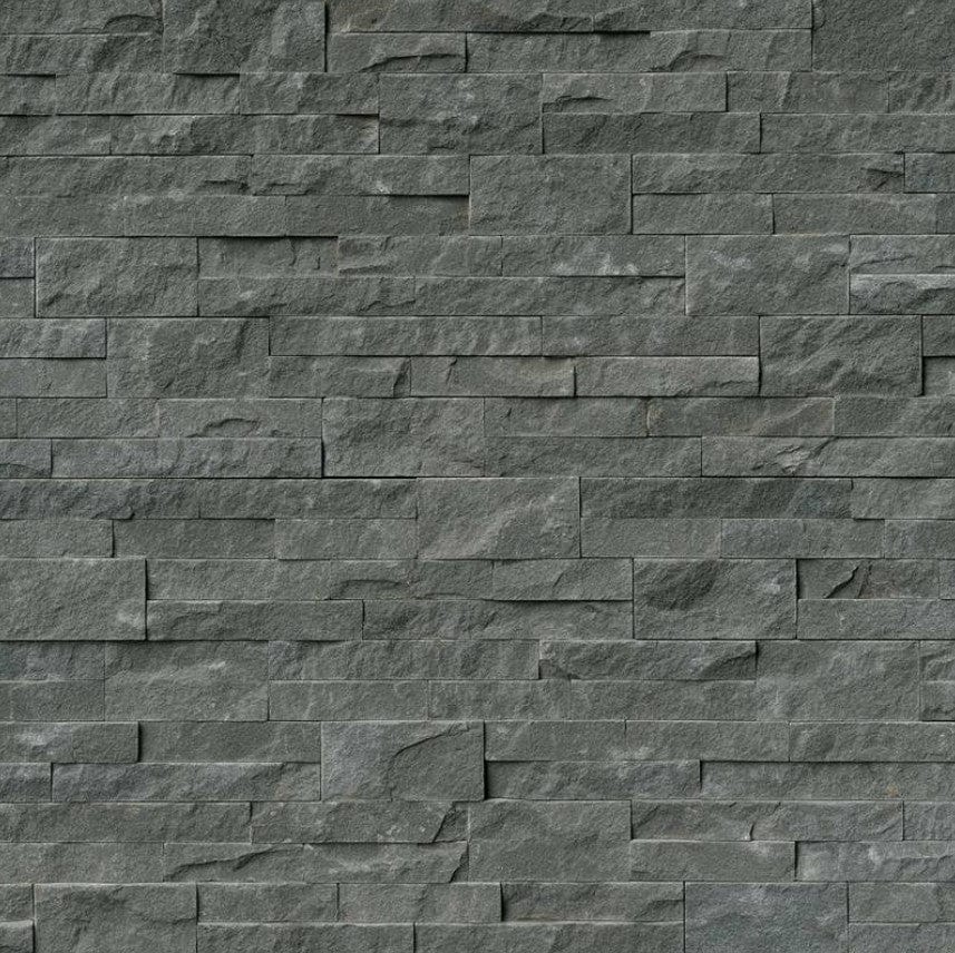 Stacked Stone MSI - RockMount Stacked Stone - Mountain Bluestone Panel 6x24 MSI