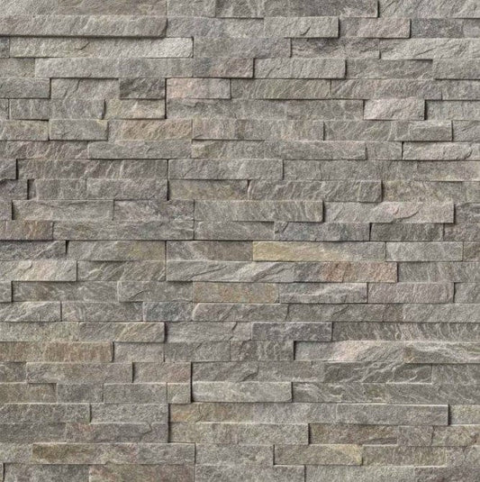 Stacked Stone MSI - RockMount Stacked Stone - Sage Green Panel 6x24 MSI