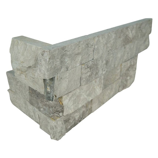 Stacked Stone MSI - RockMount Stacked Stone - Silver Canyon Corner "L" Panel 6x18 MSI