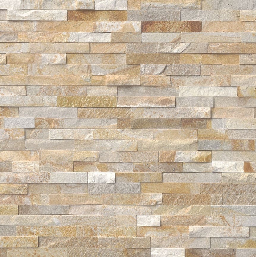 Stacked Stone MSI - RockMount Stacked Stone - Sparkling Autumn Panel 6x24 MSI