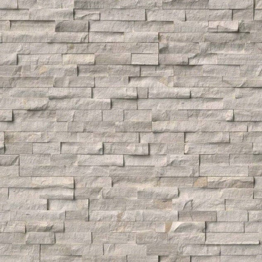 Stacked Stone MSI - RockMount Stacked Stone - White Oak Splitface Panel 6x24 MSI