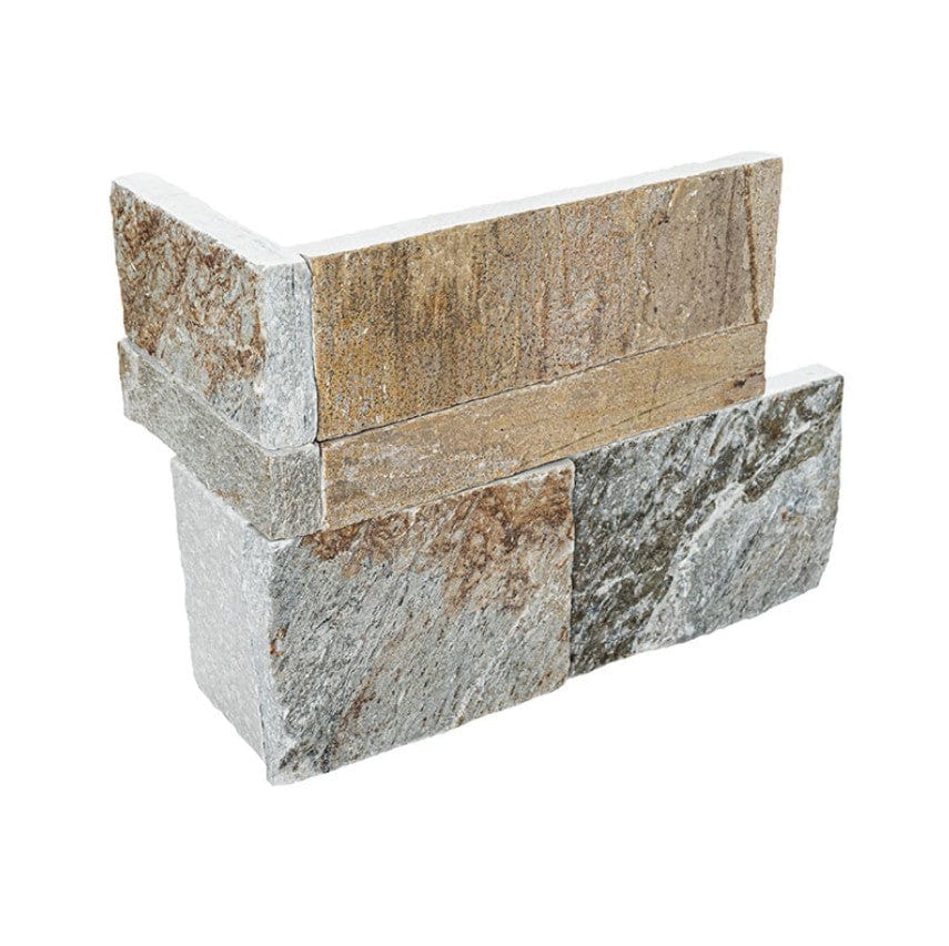 Stacked Stone MSI - XL RockMount Stacked Stone - Golden Honey 9x18 Corner MSI