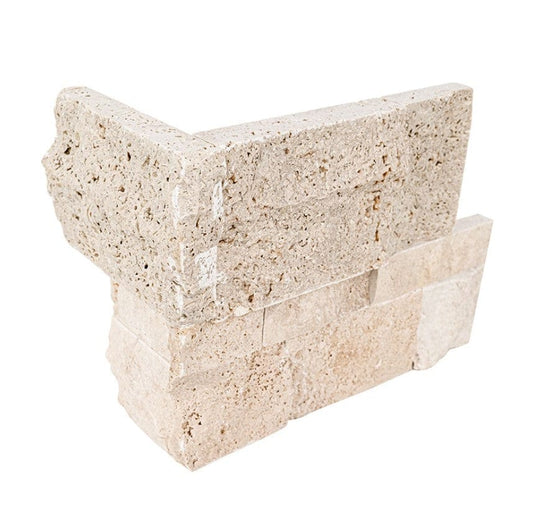 Stacked Stone MSI - XL RockMount Stacked Stone - Roman Beige 9x18 Corner MSI