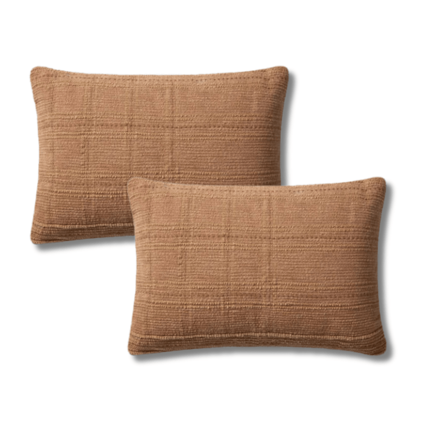 Throw Pillow Loloi - Angela Rose - Calista PAR0019 Terracotta - Pillow Set Loloi