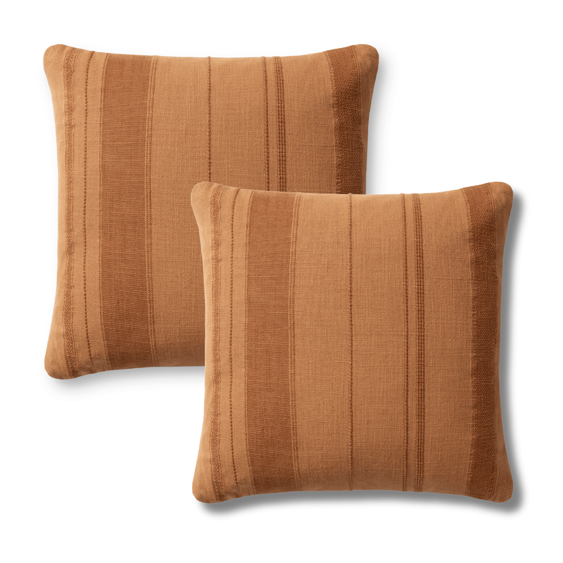 Throw Pillow Loloi - Angela Rose - Mia PAR0013 Rust - Pillow Set Loloi