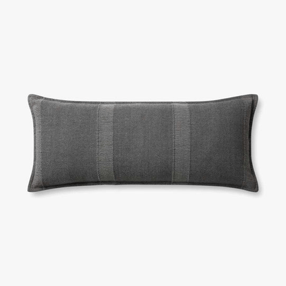 Throw Pillow Loloi - Angela Rose - Nadine PAR0021 Slate - Pillow Set Loloi