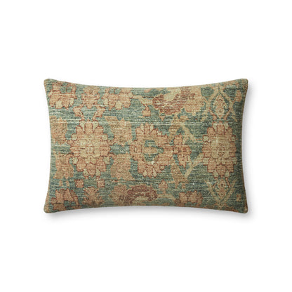 Throw Pillow Loloi - Angela Rose - PAR0002 Teal / Terracotta - Pillow Set Loloi