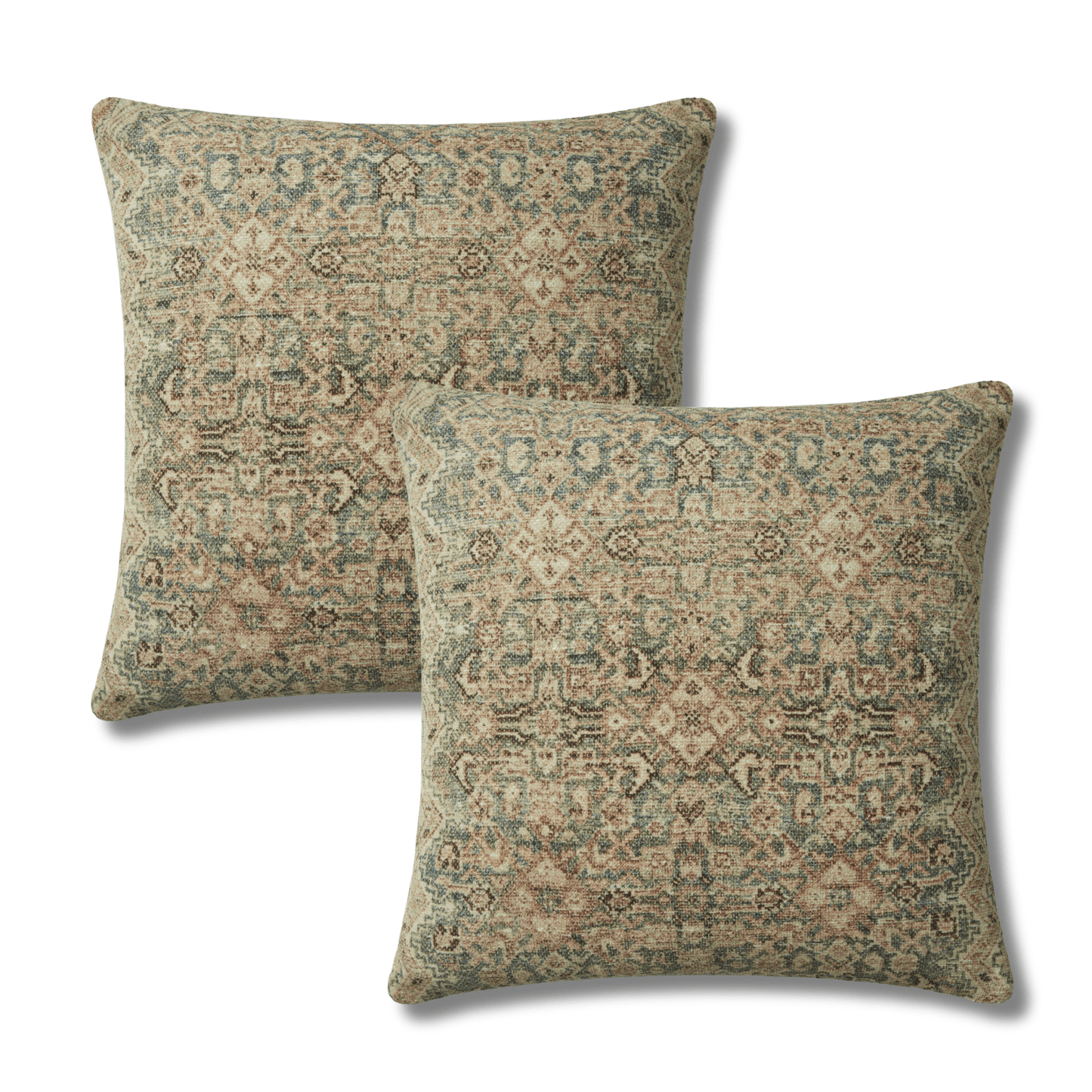 Throw Pillow Loloi - Angela Rose - PAR0004 Navy / Natural - Pillow Set Loloi