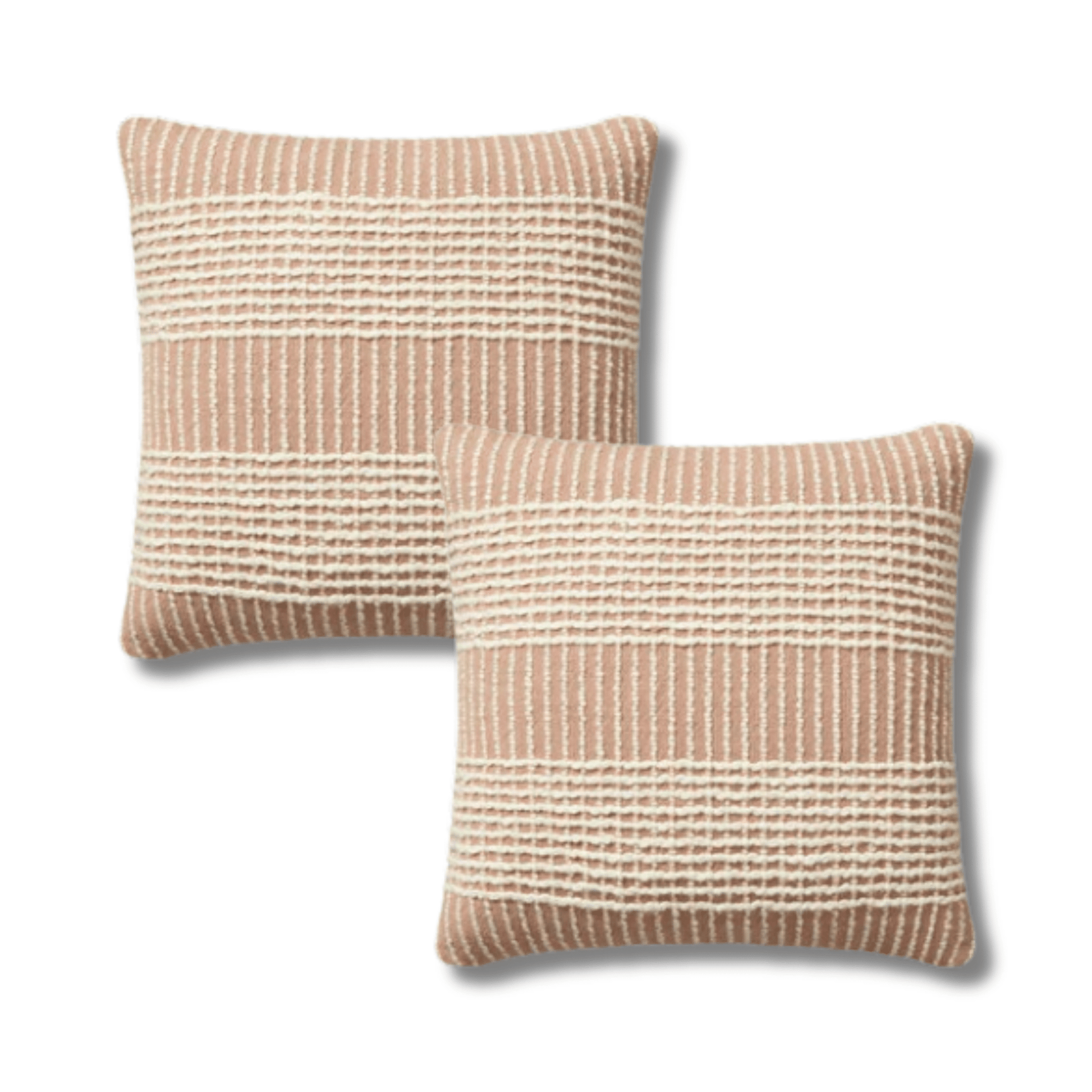 Throw Pillow Loloi - Angela Rose - Sophia PAR0017 Blush - Pillow Set Loloi