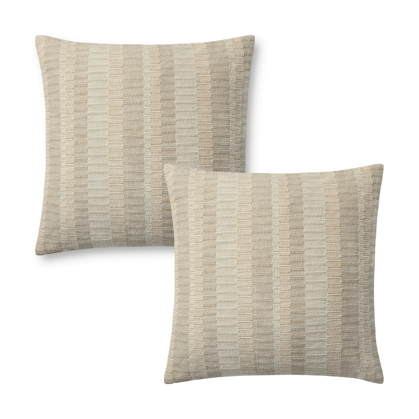 Throw Pillow Loloi - Bridgette Romanek - PBR0002 Natural / Ivory - Pillow Set Loloi