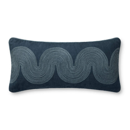 Throw Pillow Loloi - Bridgette Romanek - PBR0004 Navy / Blue - Pillow Set Loloi