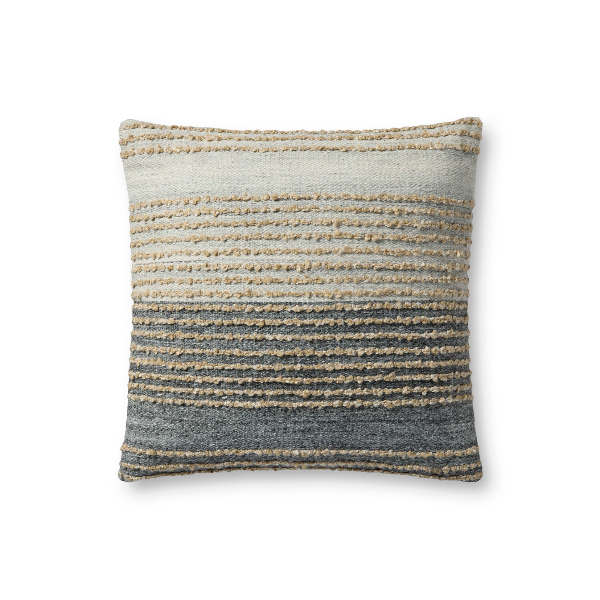 Throw Pillow Loloi - Bridgette Romanek - PBR0005 Grey / Natural - Pillow Set Loloi